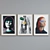 Modern Pop Art Collage Picture Frame Set 3D model small image 5