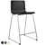 Modern Chrome Bar Stool: Bernhard 3D model small image 3