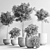 Indoor Plant Collection 13: Elegant Greenery for your Home 3D model small image 2