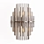 Restoration Hardware Emile Sconce - Pewter Metal Finish 3D model small image 2