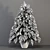 Vintage Christmas Tree - Delicate Dried Décor 3D model small image 5