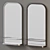 Retro Glam Wall Mirror 3D model small image 2