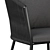 Modern Porto Dining Chair: Sleek Design & Superior Comfort 3D model small image 2