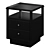 Elegant Eichholtz Bedside Table: LENOX 3D model small image 1