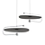 Modern Hanging Lamp - 60cm/90cm Diameter 3D model small image 2