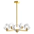 Contemporary Ceiling Chandelier: LUMION BLAIR 3D model small image 1