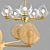 Contemporary Ceiling Chandelier: LUMION BLAIR 3D model small image 2