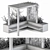 Winter Wonderland Pergola Furniture 3D model small image 5