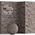 UV Mapped Wall - 6500x2800 Pixel Texture 3D model small image 1