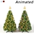 Animated Christmas Tree Set 3D model small image 1