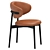 Elegant Oleandro Chair with 3D Formats 3D model small image 2