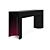 Lava Console Table - 8 Stunning Colors 3D model small image 6