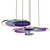 Brooklyn B Disc Pendant Light 3D model small image 1