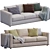 Finnala Ikea Sofa: Modern Comfort for Any Space 3D model small image 1