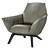 Modern and Elegant Florentina Armchair 3D model small image 8