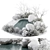 Snowy Lake Landscape Furniture 3D model small image 2