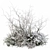 Snowy Mixed Plant Bush - Set of 59 3D model small image 1