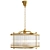 Gilded Elegance: TADEO Chandelier 3D model small image 1