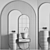 Modern Bathroom Furniture Set 3D model small image 7