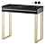 Bridgit Console Table - Wooden Kors 3D model small image 1