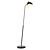 Eleganza Black Brass Floor Lamp 3D model small image 1