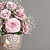 Indoor Bouquet Set | 3D Floral Arrangement 3D model small image 2