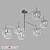 Eurosvet Jar 70128/7 Ceiling Chandelier 3D model small image 1