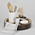 Elegant Decorative Set: Modern Design 3D model small image 1