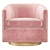 Reginald Swivel Chair: Stylish Restoration Hardware Design 3D model small image 2