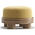 Luxurious Nomad Pouf: Velvet & Leather 3D model small image 2