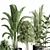 10-Piece Indoor Plant Set: V-Ray/Corona 2015 3D model small image 4