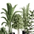 10-Piece Indoor Plant Set: V-Ray/Corona 2015 3D model small image 9