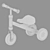 Mini Bike Model Toy 3D model small image 2