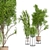 Ferm Living Bau Pot Large - Indoor Plants Set 3D model small image 1