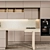 Sleek and Stylish Kitchen Upgrade 3D model small image 3