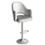 Cleo Chrome: Stylish and Comfortable Chair 3D model small image 4