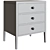 Blue Elephant 3-Drawer Bedside Table 3D model small image 3