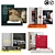 Architectural and Fashion Books Set 3D model small image 1
