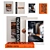 Architectural and Fashion Books Set 3D model small image 5
