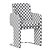 Modern ODISSEIA Chair: Sleek & Stylish 3D model small image 7