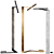 Minimalist Floor Lamp - Flat by Henge 3D model small image 1