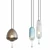 Limpid: Handblown Glass Lights 3D model small image 1