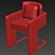 Cozy Comfort Armchair 3D model small image 2