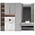 Modern Bathroom Console: №15 3D model small image 1