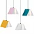 Contemporary Nordic LED Pendant Light 3D model small image 1