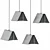 Contemporary Nordic LED Pendant Light 3D model small image 2