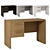 ADEL Collection Writing Desk 3D model small image 1