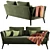 Elegant Gaudi Sofa: Ultimate Comfort & Style 3D model small image 2