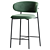 Sleek Metal Stool by Calligaris 3D model small image 5