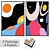 Title: Artful Impressions: 2 Paintings & 4 Frame Options 3D model small image 1